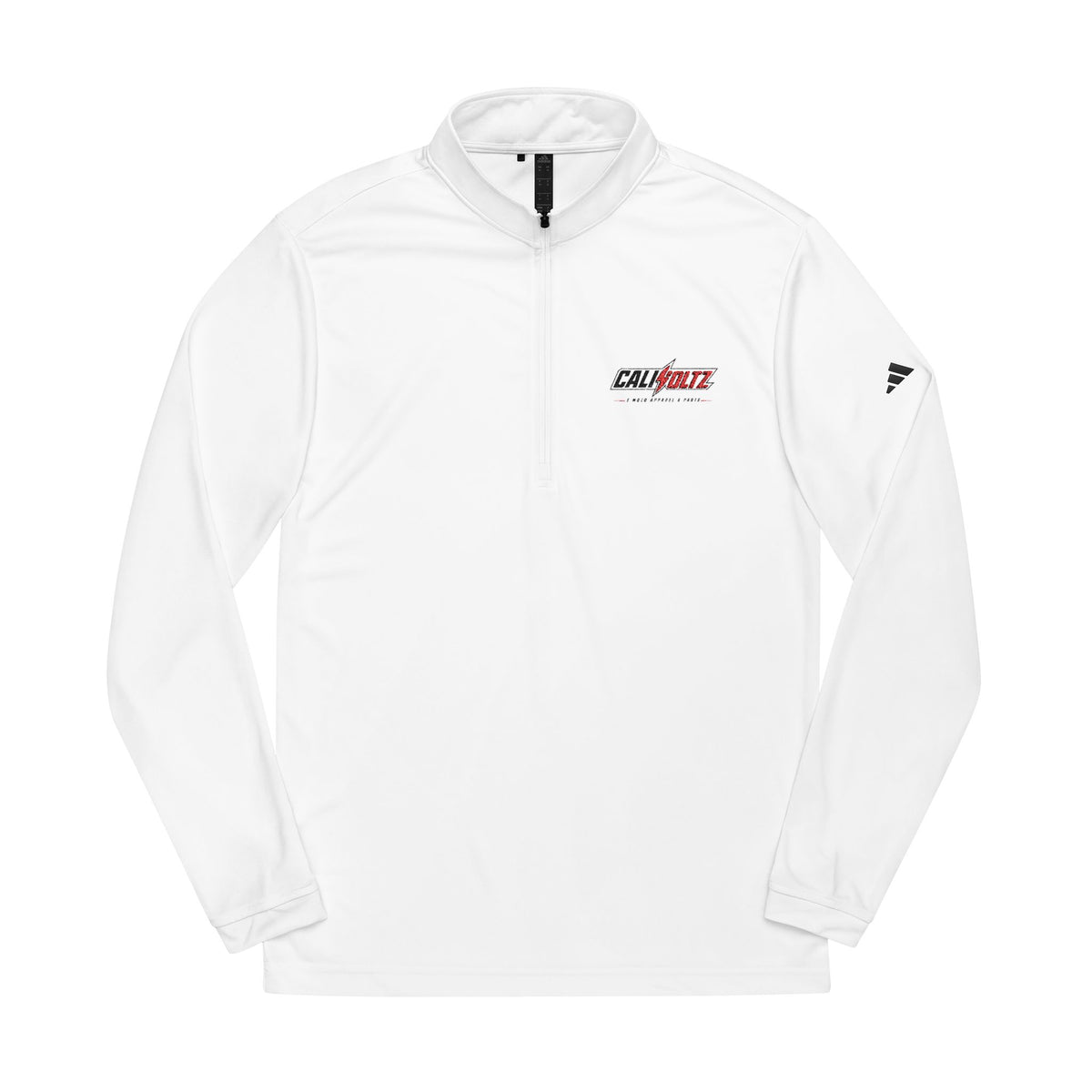 Calivoltz x Adidas Embroidered Quarter-Zip Pullover