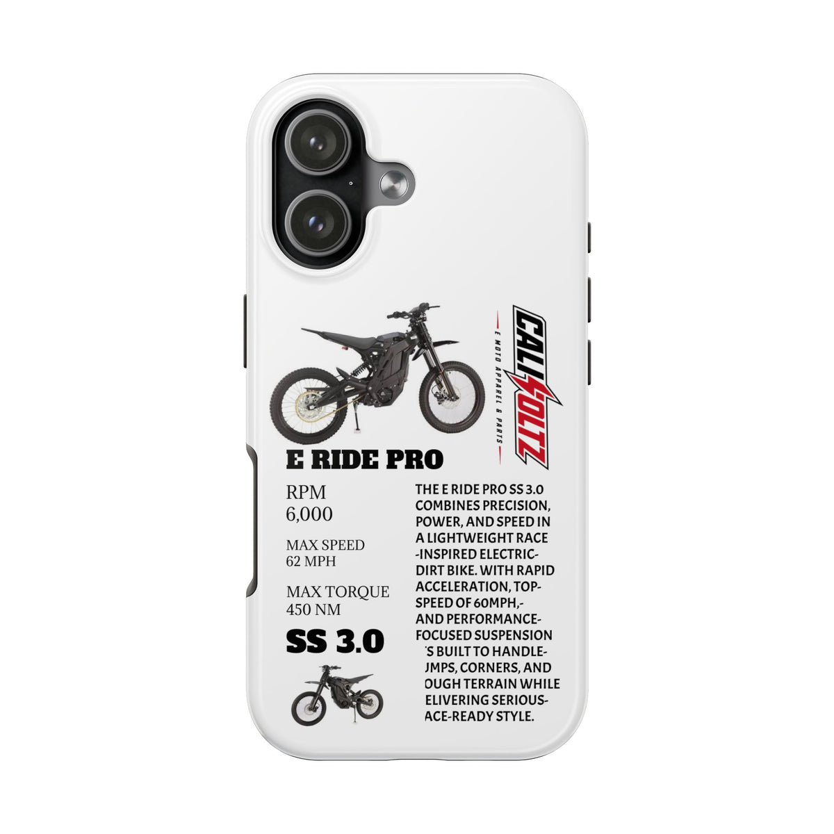 E Ride Pro SS 3.0 E-Bike Phone Case IPHONE 17'S