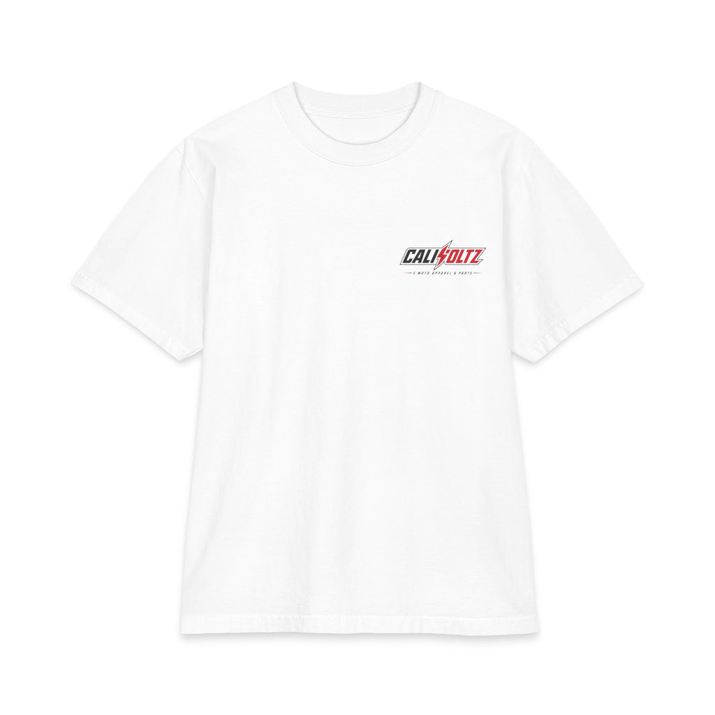 Red/White CaliVoltz Logo Tee