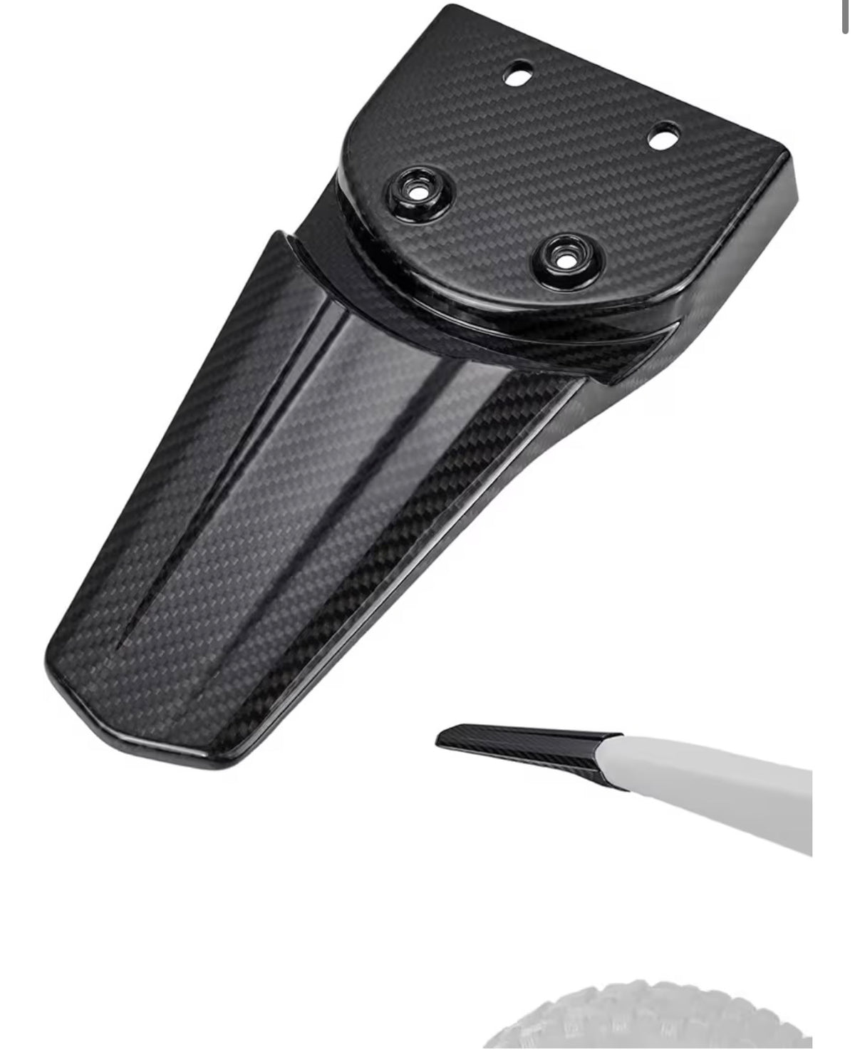 Real Carbon Fiber Rear Fender for Eride Pro SS 2.5/SS 3.0/SR