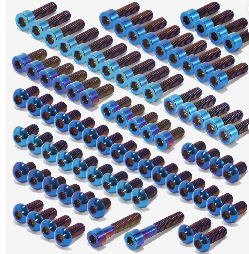 High Precision Motorcycle Titanium Full Screws Bolts for Segway X160 & X260 Sur-ron Light Bee X