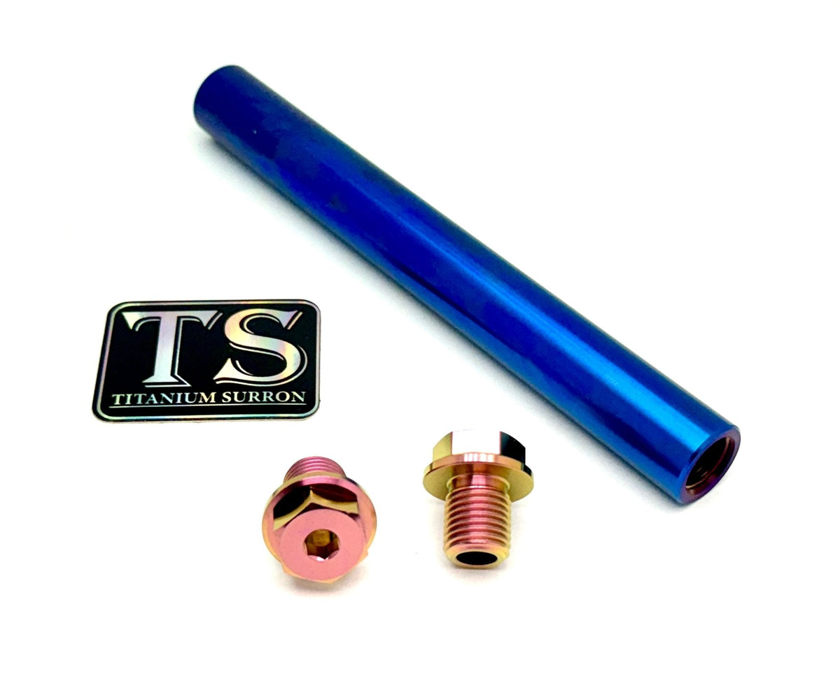 FastAce Fork Titanium Axle and Two Axle Bolts (3 Pieces)
