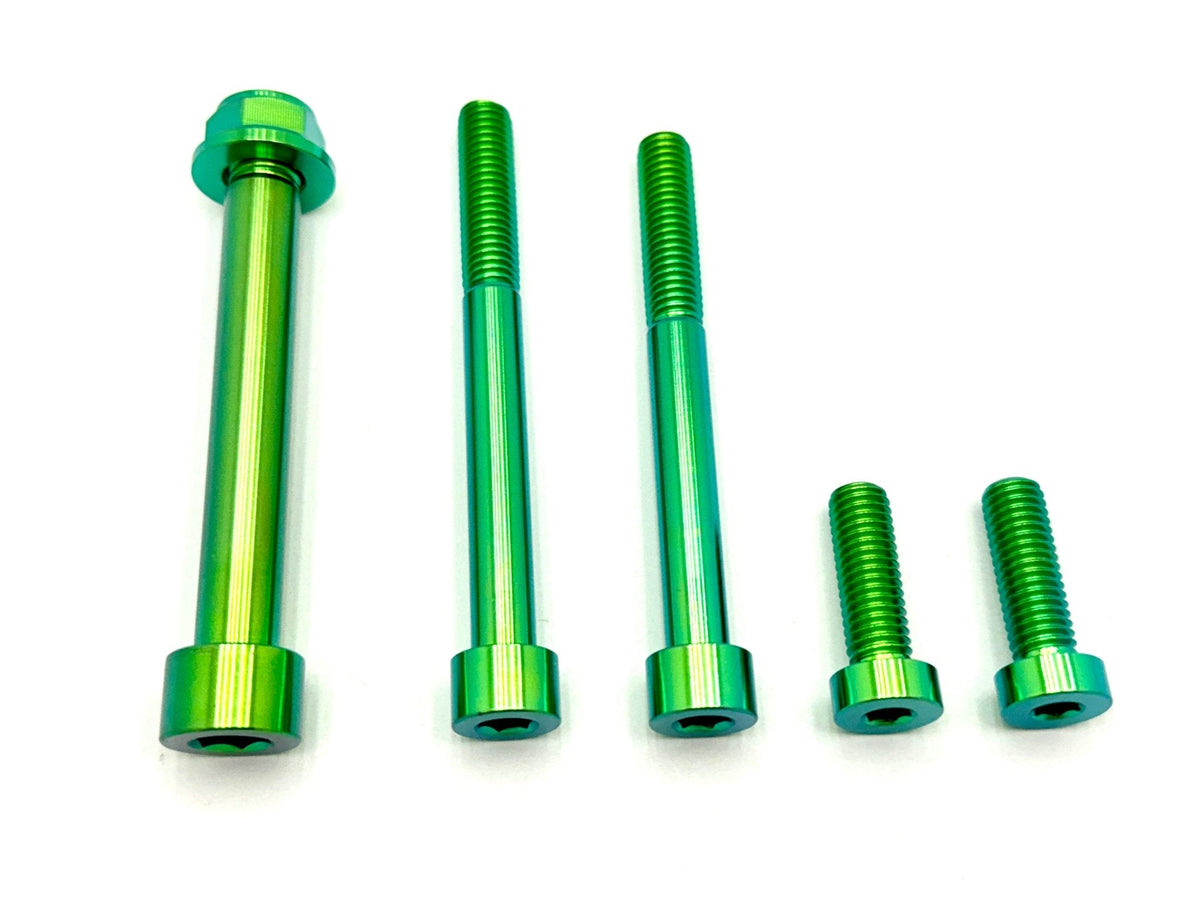 Talaria MX3/MX4 6-Piece Motor/Gearbox Titanium Kit