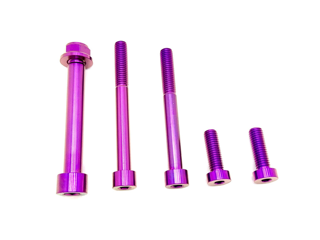 Talaria MX3/MX4 6-Piece Motor/Gearbox Titanium Kit