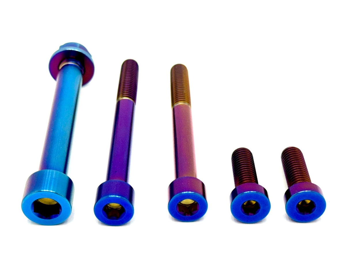Talaria MX3/MX4 6-Piece Motor/Gearbox Titanium Kit