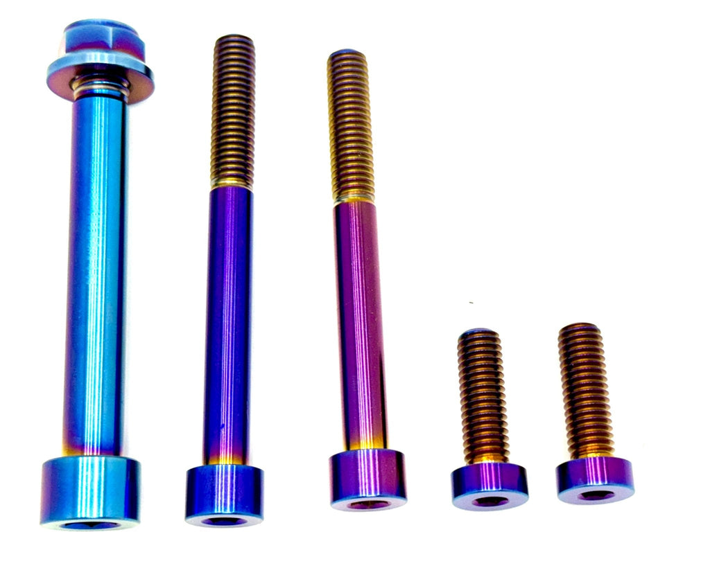 Talaria MX3/MX4 6-Piece Motor/Gearbox Titanium Kit