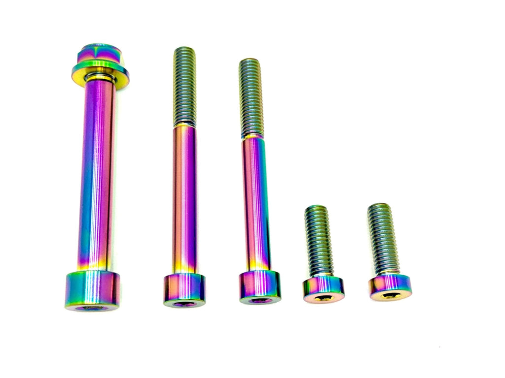 Talaria MX3/MX4 6-Piece Motor/Gearbox Titanium Kit