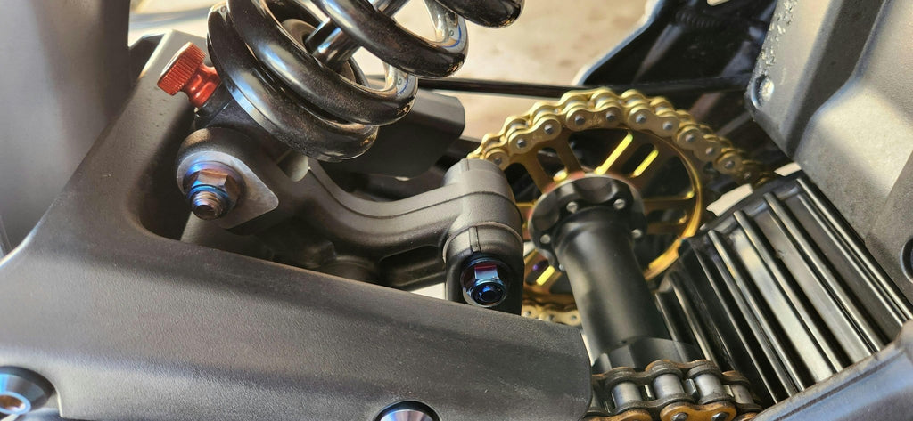 Titanium Rear Suspension/ Linkage  Bolt Kit for E-Ride Pro (8 pcs)